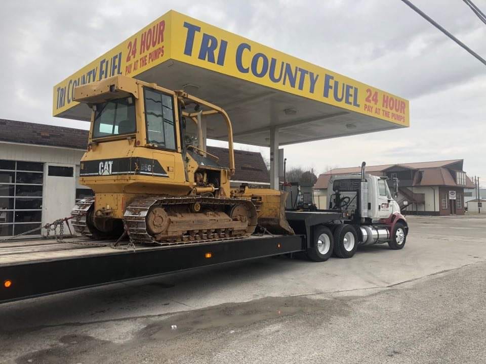 tow truck hauling kidsteer